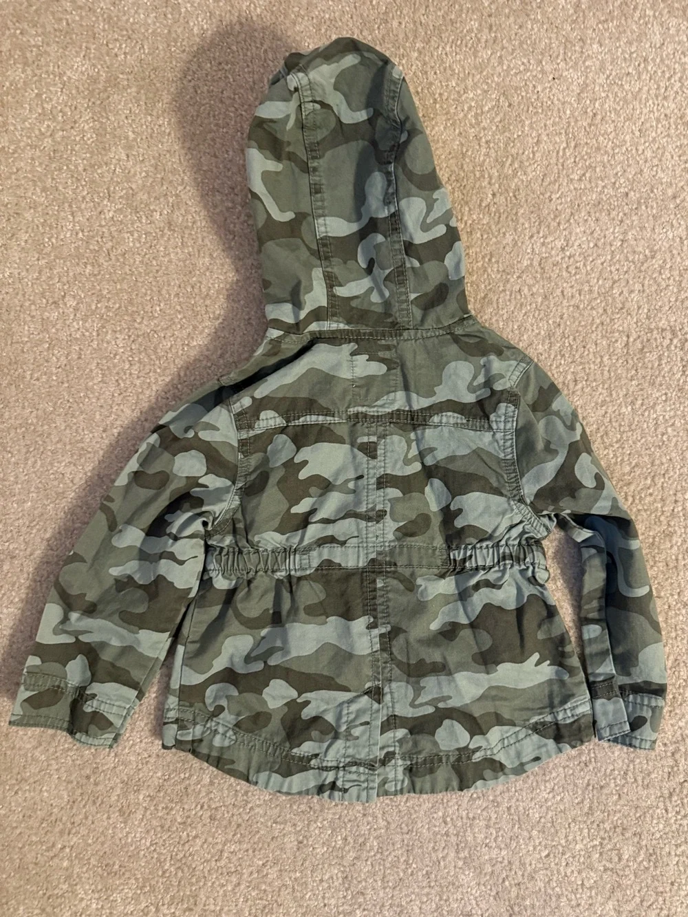 Old Navy Toddler Girls’ Camouflage Hooded Zip Jacket - 2T